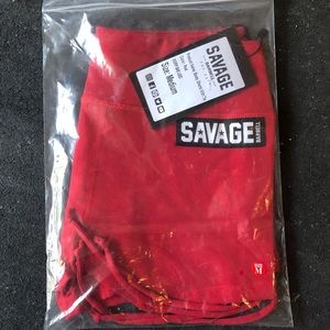 Savage Barbell M Red Shorts NEW